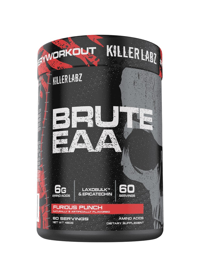 Brute EAA Killer Labz 60 serv aminoácidos esenciales para crecimiento, rendimiento y recuperación muscular