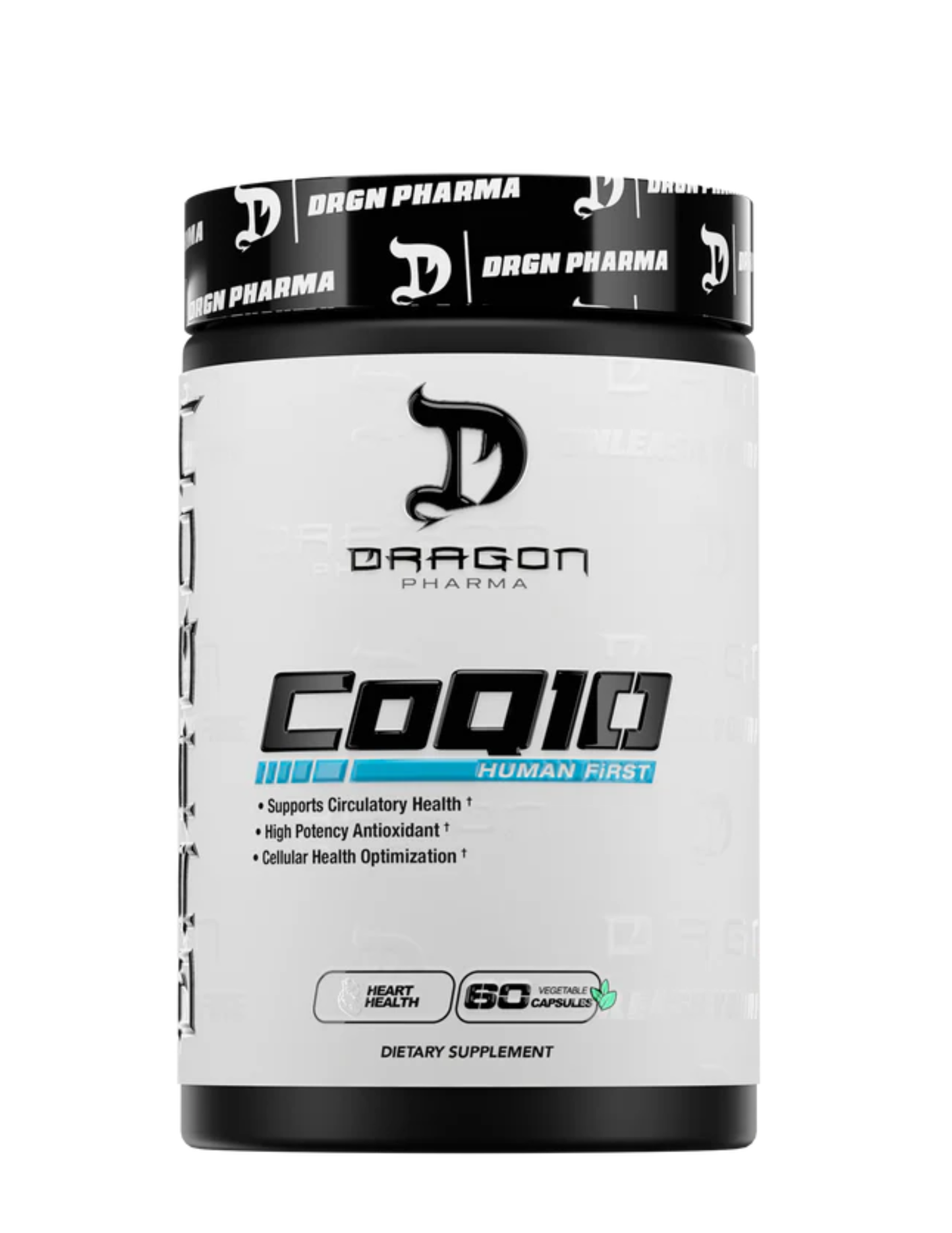CoQ10 Dragon Pharma 60 cápsulas — suplemento de coenzima Q10