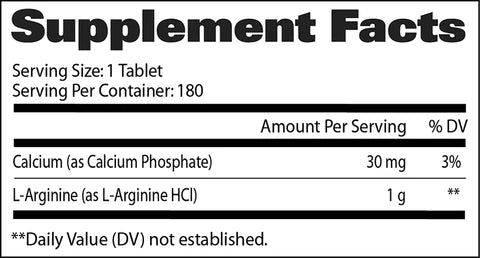 L-Arginine 180 tabletas - GAT Sport