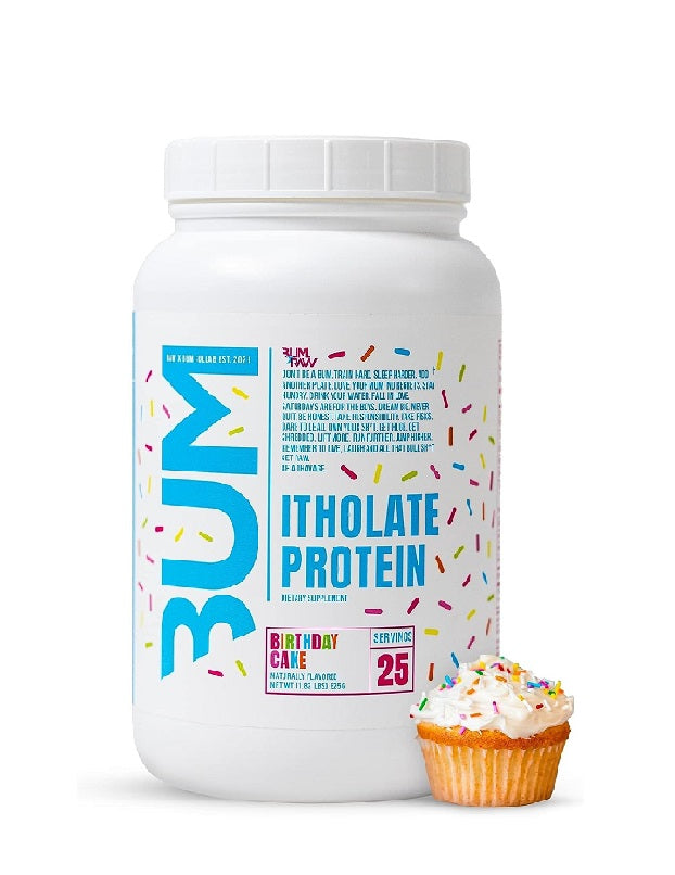 Itholate Protein CBUM Raw 25 serv proteína aislada pura para recuperación y masa magra