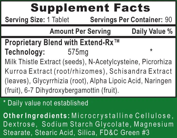 Liver-Rx 90 tabletas – Hi-Tech Pharmaceuticals