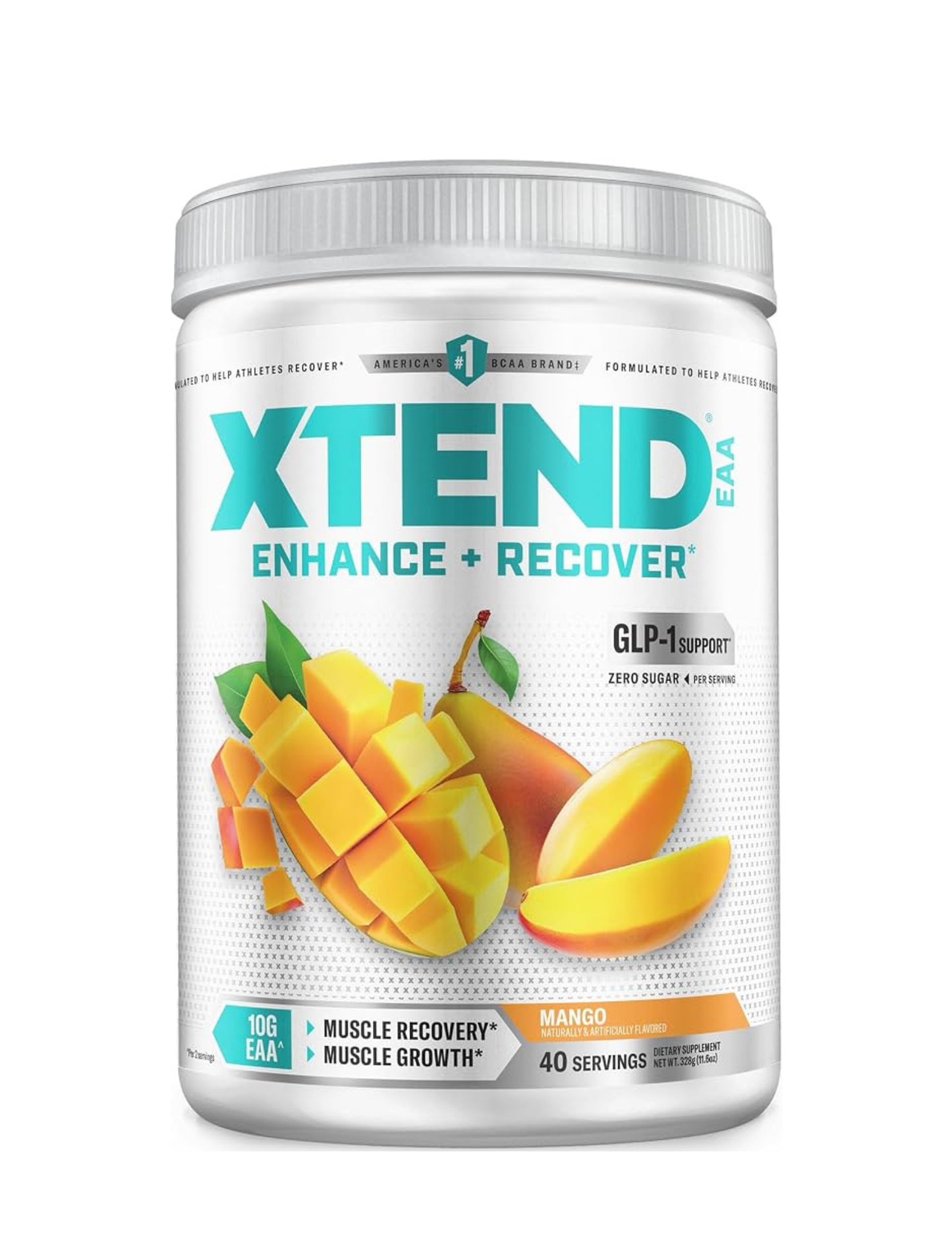 Xtend EAAs Scivation 30 servicios — aminoácidos esenciales en polvo para recuperación muscular