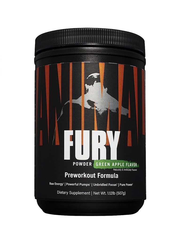 Animal Fury Universal Nutrition 30 serv preentreno para energía y fuerza