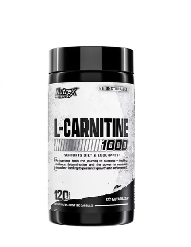 Carnitine Lipo 6 Nutrex 120 cápsulas líquidas para quema de grasa y energía con carnitina avanzada