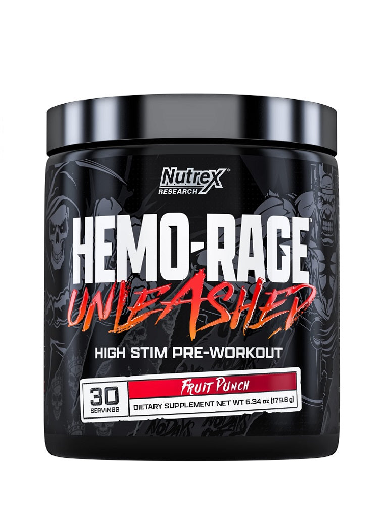 Hemo-Rage Unleashed 30 servicios Nutrex preworkout energía bombeo extremo