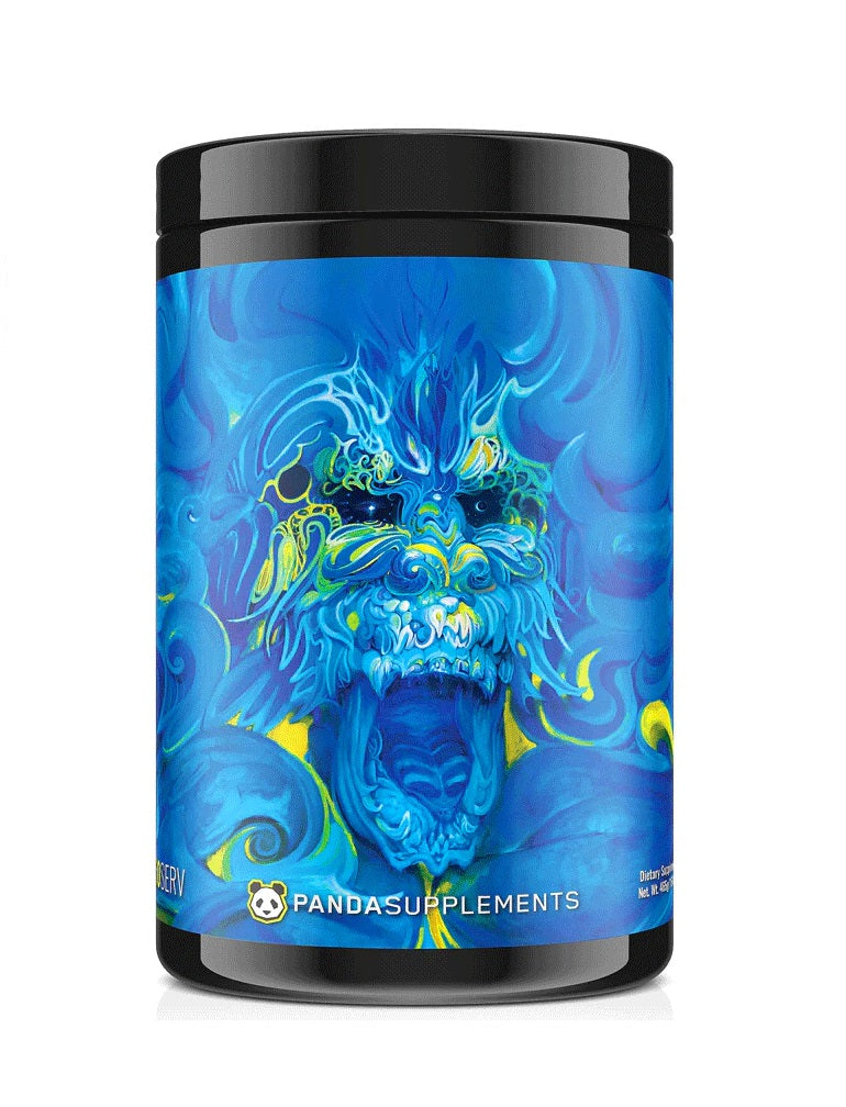 Rampage Extreme PWO Panda Supplements 50 serv preentreno con energía intensa y enfoque extremo

