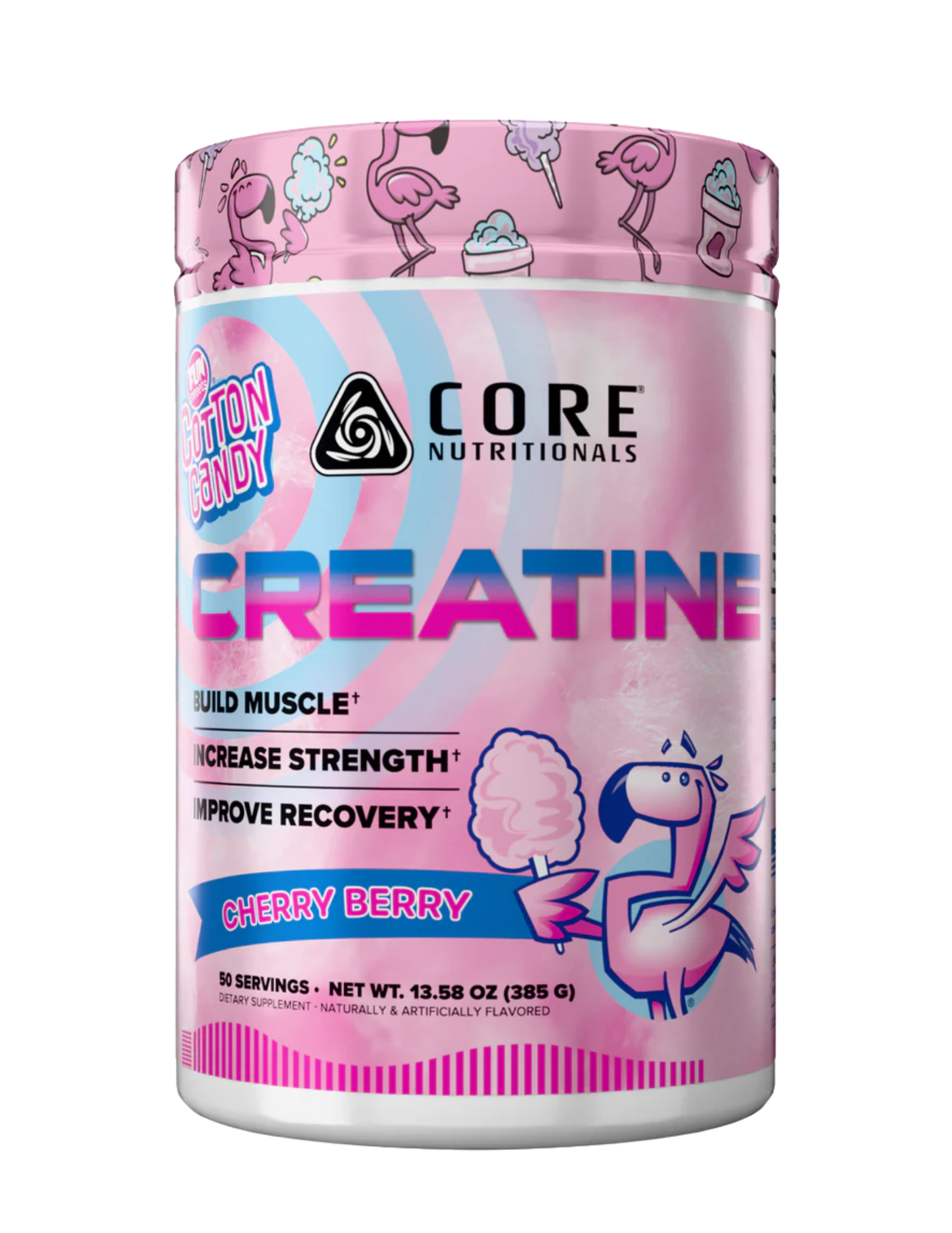 Creatine Core Nutritionals 50 servicios — creatina en polvo para rendimiento y fuerza muscular