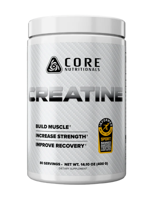 Creatine Core Nutritionals 80 servicios — creatina en polvo para fuerza y rendimiento