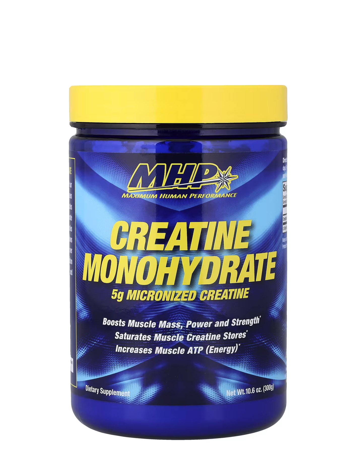 Creatine MHP 300 g — creatina en polvo para rendimiento y fuerza muscular