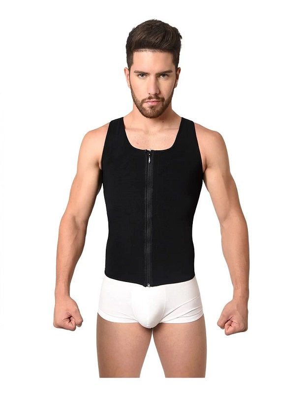 FAJA CHALECO MASCULINO CON 3 FILAS DE BROCHES (FABIAN FP1055) BELLA MICHELL