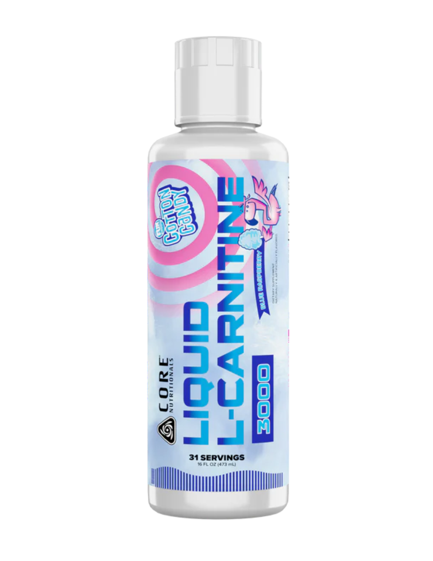 Liquid L-Carnitine 3000 Core Nutritionals — L-carnitina líquida para energía y entrenamiento