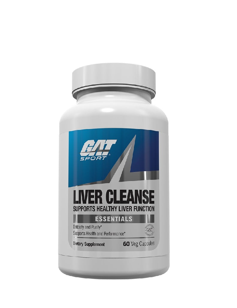 GAT Sport Liver Cleanse 60 cápsulas suplemento detox y antioxidante para hígado y energía