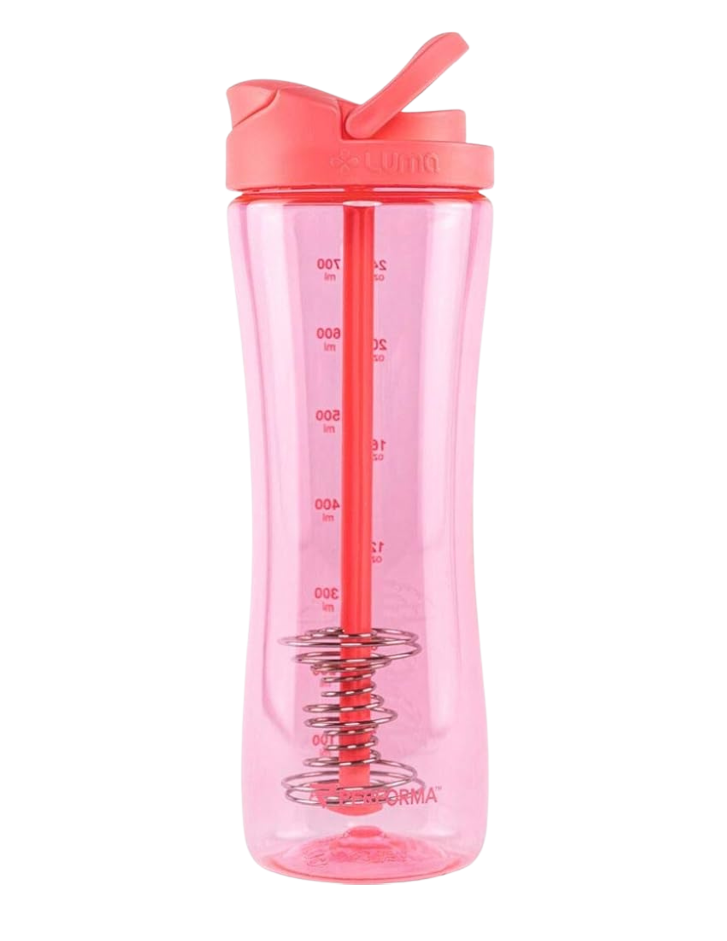 Shaker Perfect Luma 28 oz 600 ml — vaso mezclador para proteína y suplementos deportivos