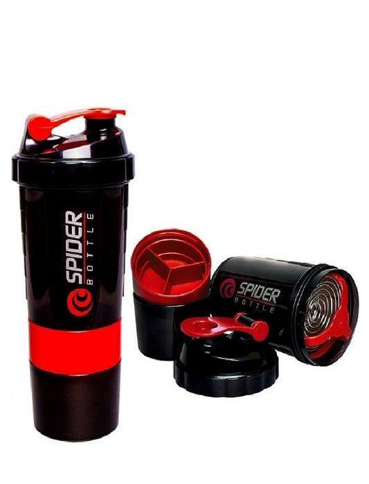 SHAKER SPIDER BOTTLE 600 ML VARIOS COLORES