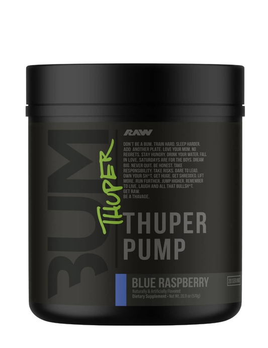 CBUM Thuper Pump Pre Workout – RAW Nutrition