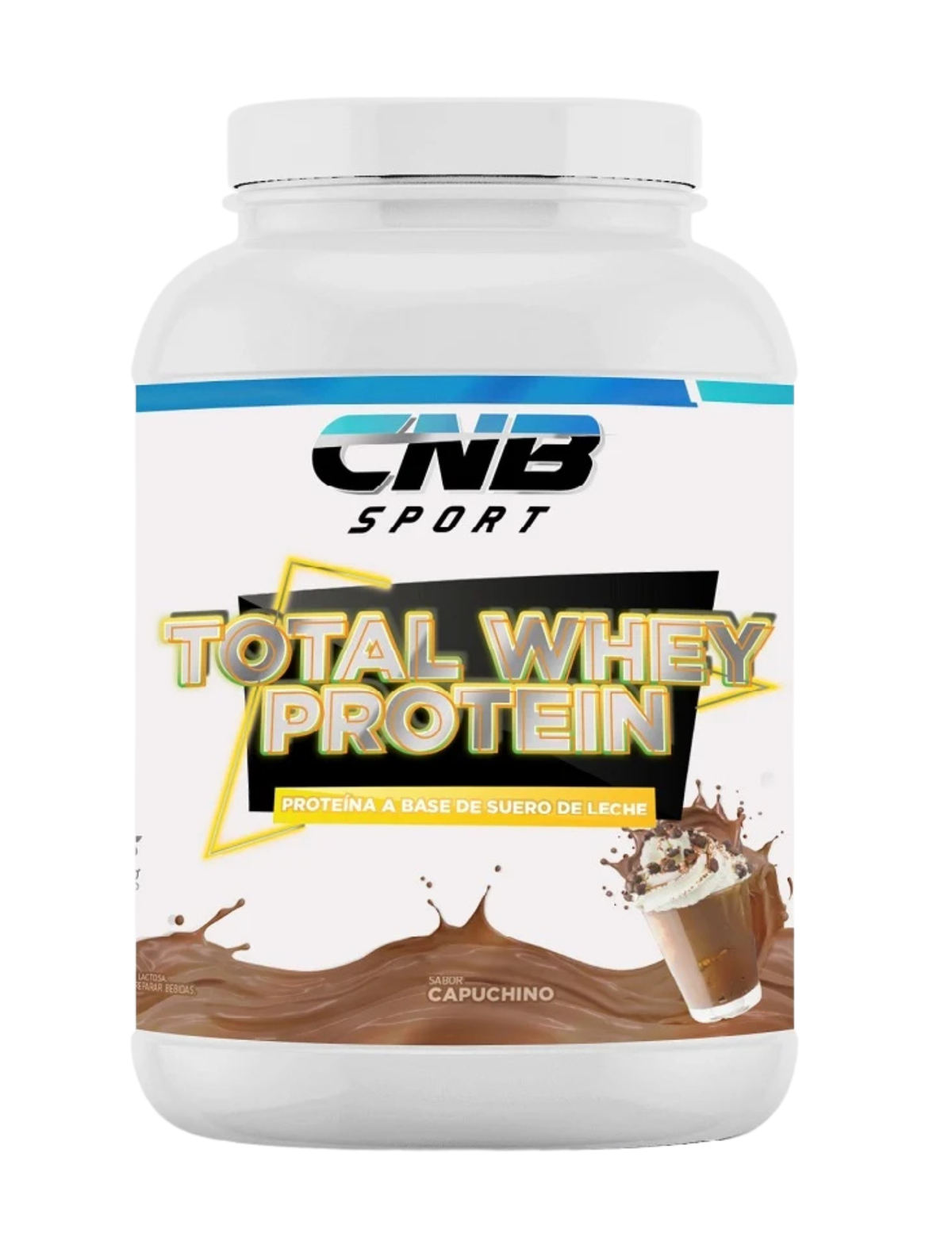 100% Total Whey Protein 5 lbs de CNB Sport. Proteína de suero limpia y efectiva